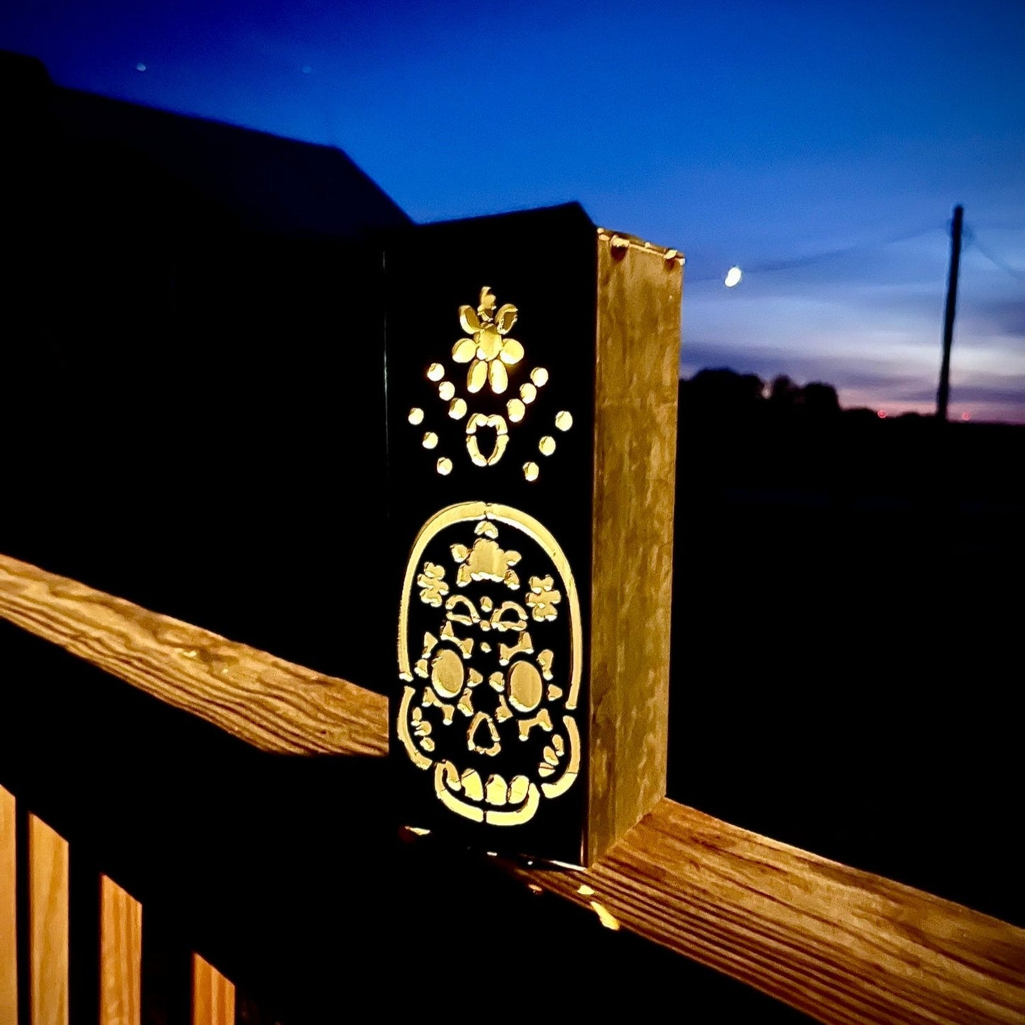 Day of the Dead Solar Pillar - Steel - Multiple Sizes