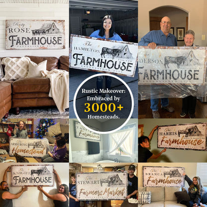 Rustic Farmhouse Sign