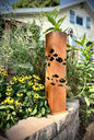 School of Fish Solar Luminary Pillar | Steel