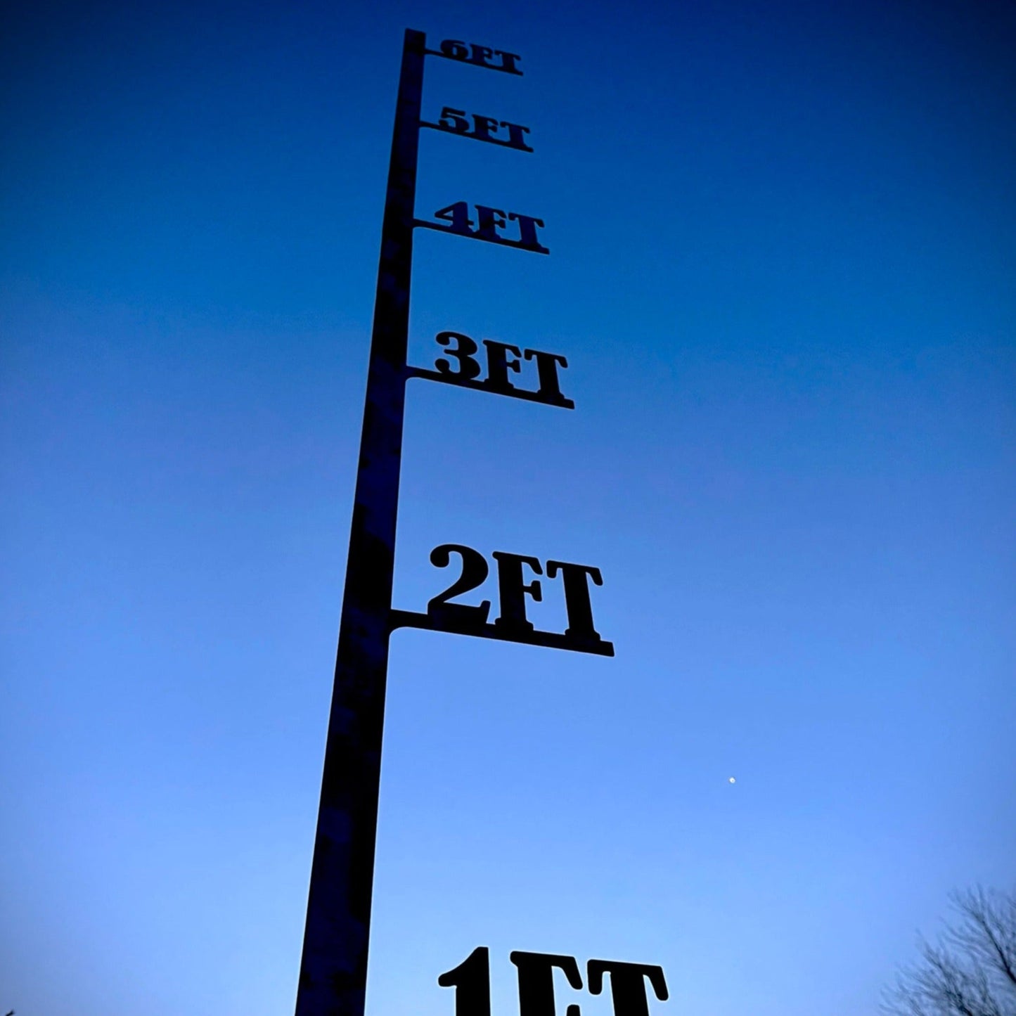 XL 6-Foot Steel Snow Gauge