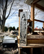 XL Steel Fish Luminary Pillar | 30 & 36 in.